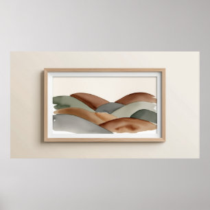 Póster Diseño de trama tv