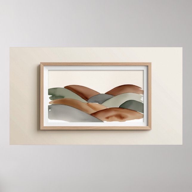 Póster Diseño de trama tv (Frente)