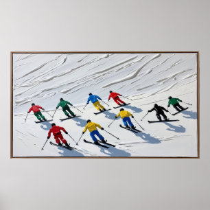 Póster Diseño de trama tv