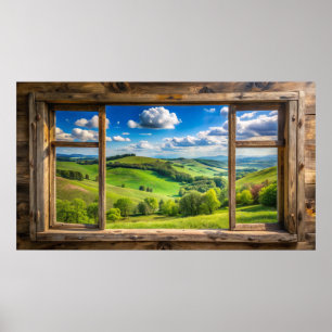 Póster Diseño de trama tv