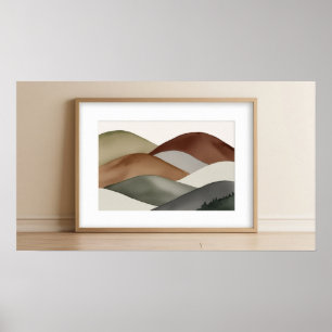 Póster Diseño de trama tv