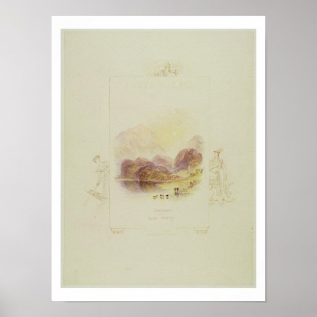 Póster Diseño de un ilustracion para el 'Lad' de Walter S (Frente)