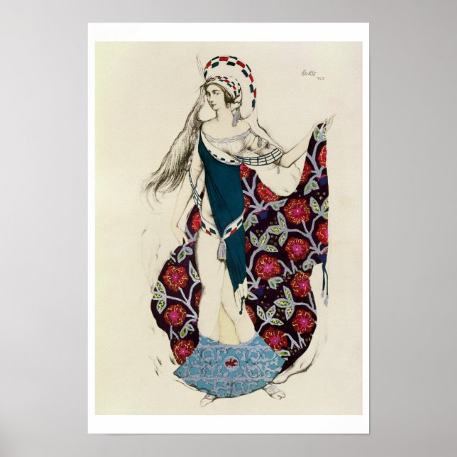 Póster Diseño de vestuario para una mujer, de Judith, 192 (Frente)