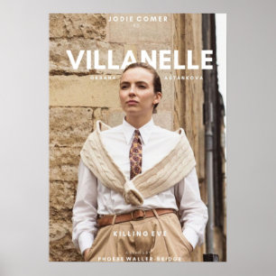 Póster Diseño de Villanelle