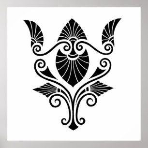 Póster Diseño Decorativo Elegante (1862)