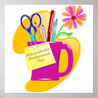 Diseño del Día de los Profesionales Administrativo