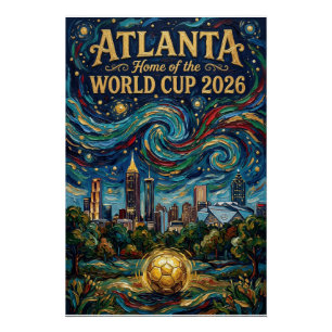 Póster Diseño del Estadio de la Ciudad de Arte de Fútbol 