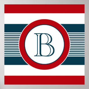 Póster Diseño del monograma