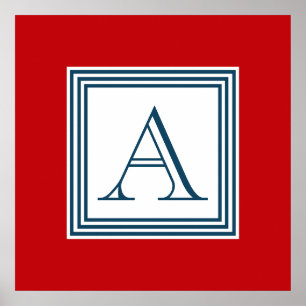 Póster Diseño del monograma