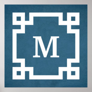 Póster Diseño del monograma