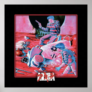 Póster Diseño del volumen 1 de Akira