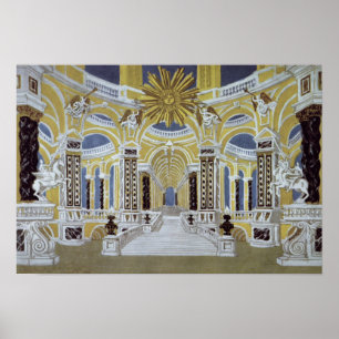 Póster Diseño determinado para 'el Flute mágico