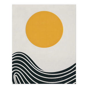 Póster Diseño Escandinavo Boho Moderno