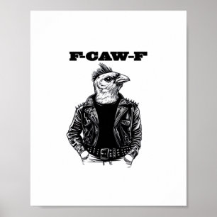 Póster Diseño Estético Esencial F Caw F