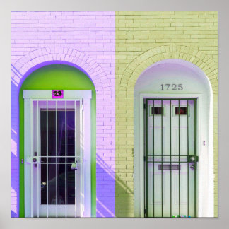 Póster Diseño exterior del hogar