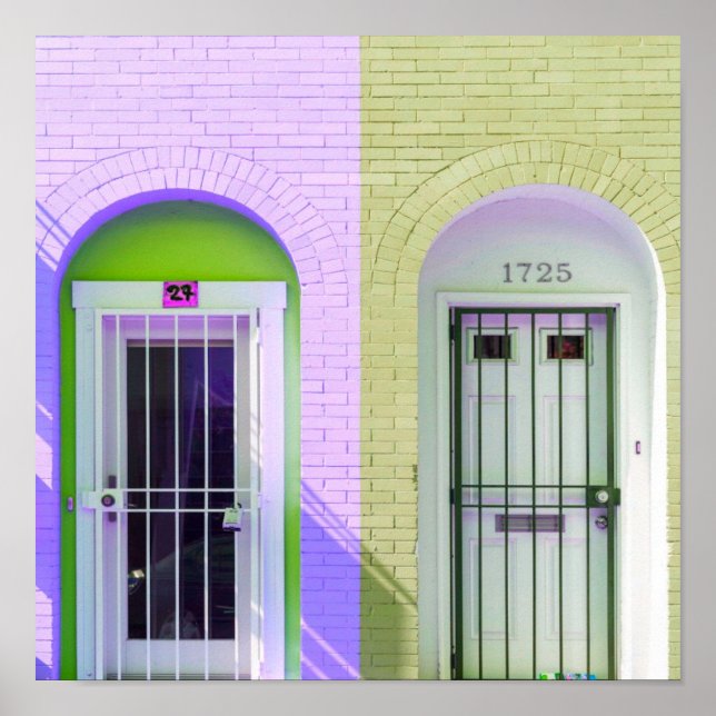 Póster Diseño exterior del hogar (Frente)