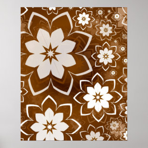 Póster Diseño floral 13