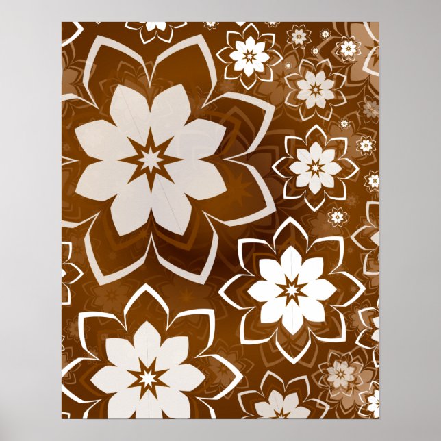 Póster Diseño floral 13 (Frente)