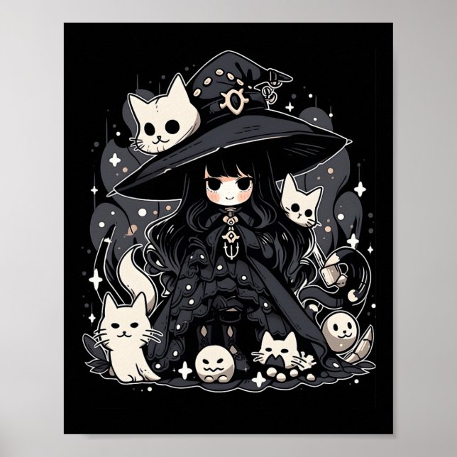 Póster Diseño gráfico de moda de Halloween de la Hora de  (Frente)