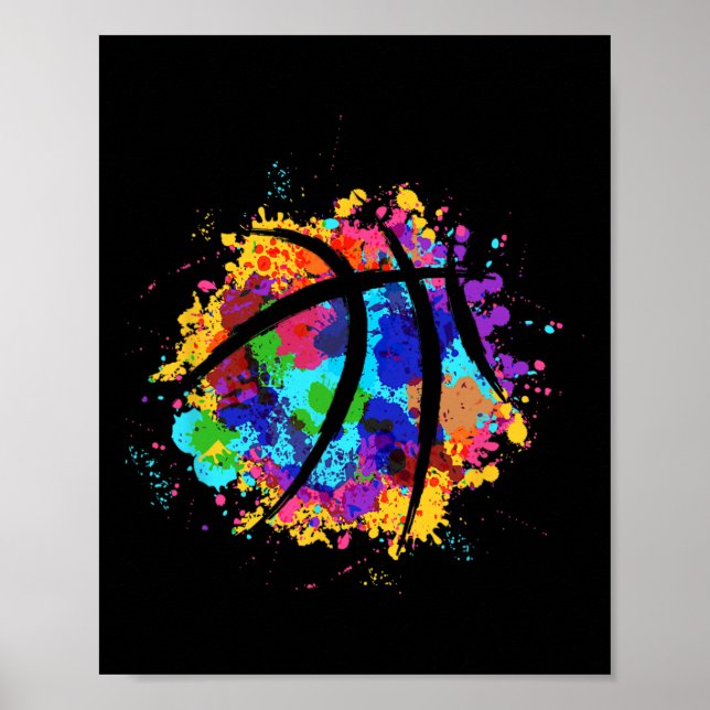 Póster Diseño gráfico de vintage Basketball Guay Basketba (Frente)