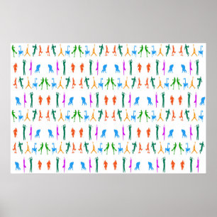 Póster Diseño gráfico deportivo para Poster