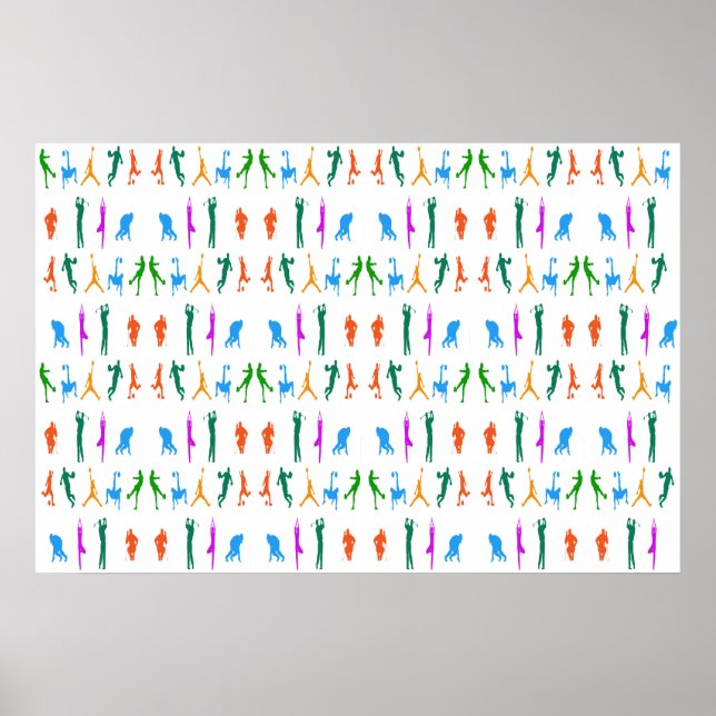 Póster Diseño gráfico deportivo para Poster (Frente)