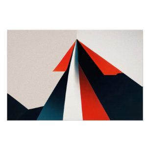 Póster Diseño gráfico mínimo