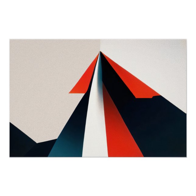 Póster Diseño gráfico mínimo (Anverso)