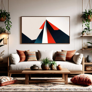 Póster Diseño gráfico mínimo