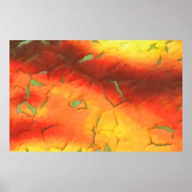 Póster diseño gráfico textura de fondo digital colorida (Frente)