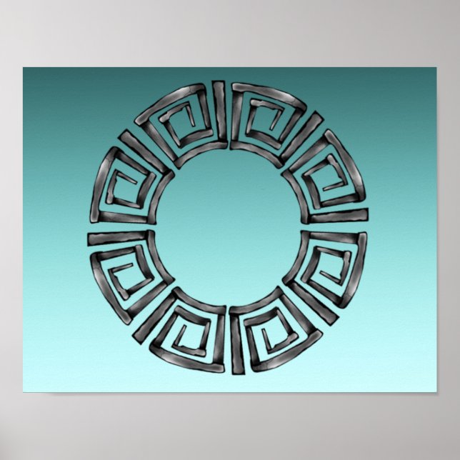 Póster Diseño griego (Frente)