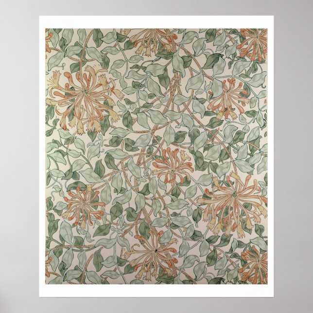 Póster Diseño "Honeysuckle II" (Frente)