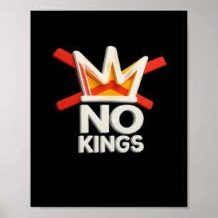 Póster Diseño limpio anti minimalista sin reyes