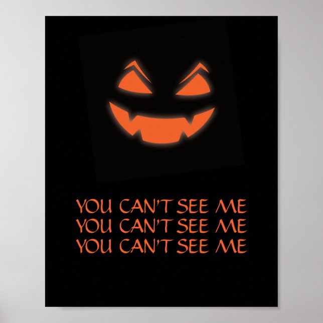 Póster Diseño llamativo de Jack O Lantern Halloween Spook (Frente)