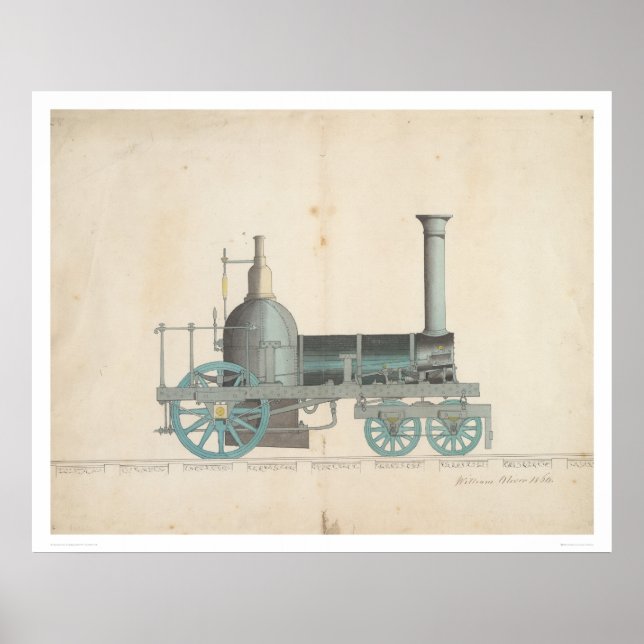 Póster Diseño locomotor (1344) (Frente)
