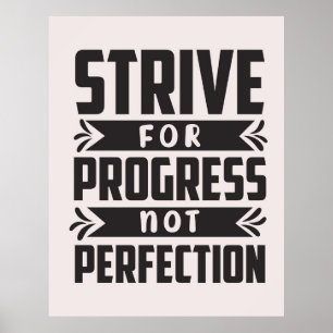 Póster Diseño motivador de camisetas
