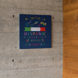 PÓSTER DISEÑO NACIONAL DE PATRIMONIO HISPANO MENSUAL