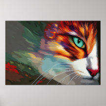 Diseño ocular del gato
