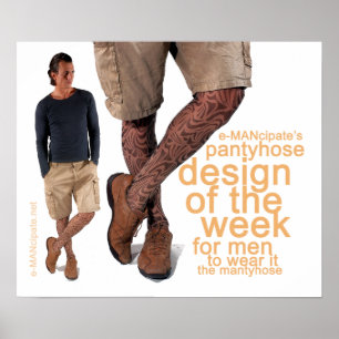 Póster Diseño pantymanguito de la semana I.