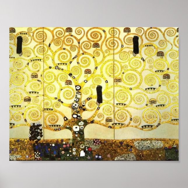 Póster Diseño para las Stocletfries - Árbol de la vida (Frente)