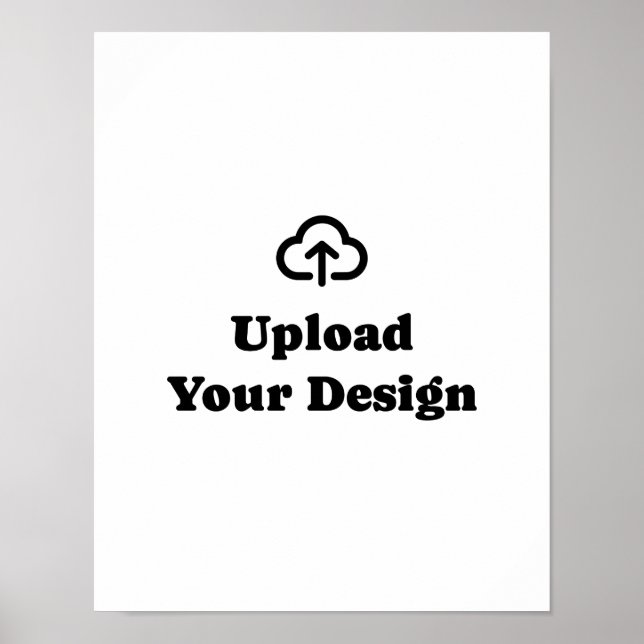 Póster Diseño personalizado (Frente)