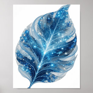 Póster Diseño personalizado ESTRELLAS AZULES Iconicas en 