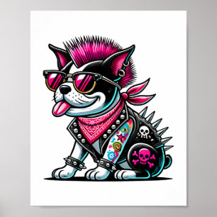 Póster Diseño Punk de Bostie