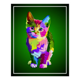 Póster Diseño puramente puramente kiteliano-32345