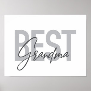 Póster Diseño sencillo, moderno, fresco y moderno Best Gr