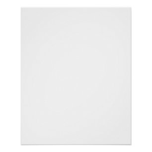 Póster Diseño simple blanco personalizado moderno Agregar