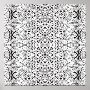 Póster Diseño tribal 2