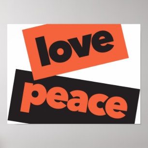 Póster Diseño vibrante, audaz, simple, urbano de Love Pea