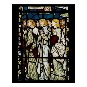 Póster Diseño William Morris, Todos los Santos