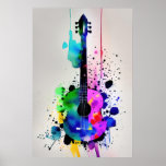 Póster Diseños abstractos<br><div class="desc">Diseños abstractos modernos - inspiradores Ilustraciones con temas musicales</div>